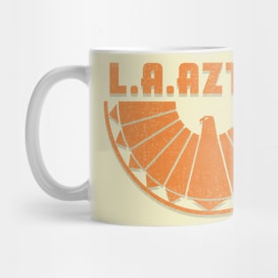 LA Aztecs Distressed and Shadow Mug